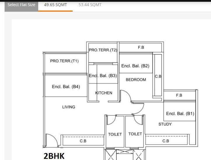 2 BHK Apartment 3 Acre for Sale in Dronagiri, Navi Mumbai