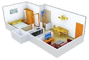 1 BHK Flat for Sale in Dindoshi, Malad East, Mumbai