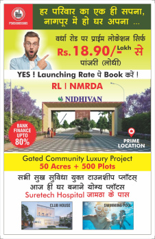  Residential Plot for Sale in Panjri, Nagpur