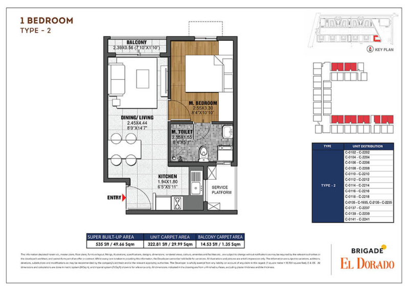 2 BHK Apartment 2533 Sq.ft. for Sale in Old Madras Road, Bangalore