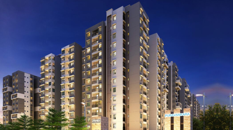 2 BHK Apartment 1077 Sq.ft. for Sale in Hennur, Bangalore