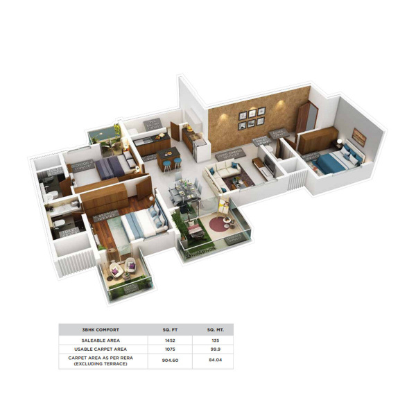 3 BHK Apartment 3 Acre for Sale in Doddaballapur, Bangalore