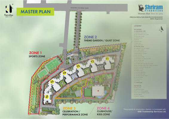 2 BHK 949 Sq.ft. Apartment for Sale in Jalahalli East, Bangalore