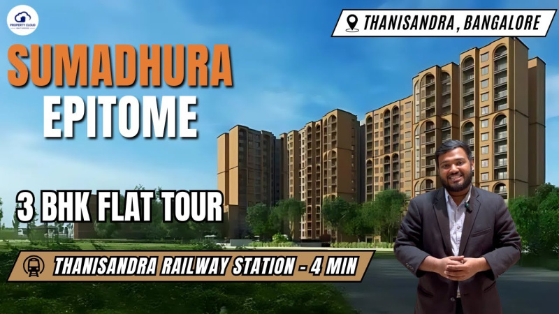 2 BHK 1290 Sq.ft. Apartment for Sale in Rachenahalli, Bangalore