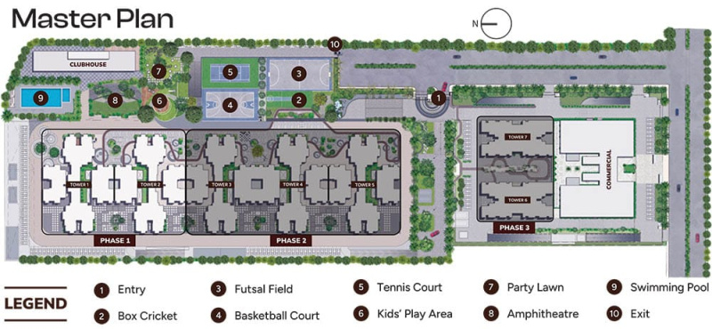 3 BHK 1660 Sq.ft. Apartment for Sale in Kanakapura Road, Bangalore