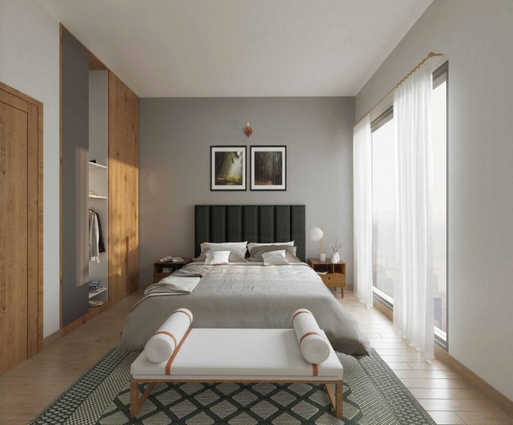 2 BHK 1200 Sq.ft. Apartment for Rent in HRBR Layout, Kalyan Nagar, Bangalore