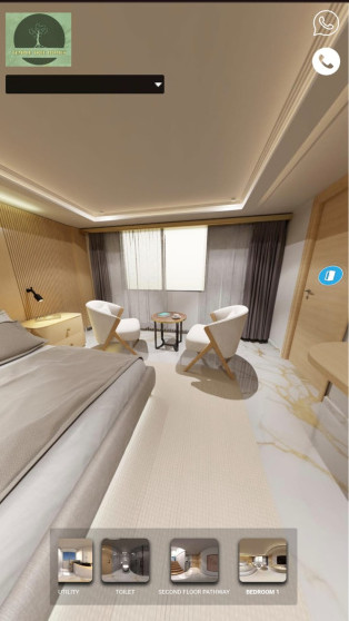 5 BHK 5200 Sq.ft. House for Sale in Byrathi Village, Bangalore