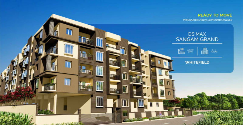 2 BHK 1074 Sq.ft. Apartment for Sale in Whitefield, Bangalore