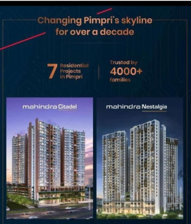 3 BHK Apartment 1150 Sq.ft. for Sale in Pimpri Chinchwad, Pune