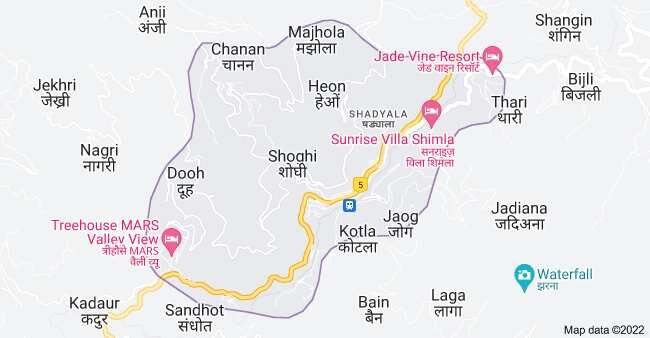  Industrial Land 6500 Sq.ft. for Sale in Shoghi, Shimla
