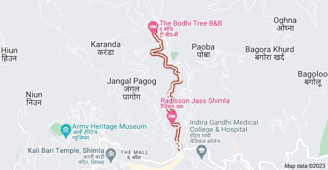  Commercial Land 8 Biswa for Sale in Kamyana Bharari Road, Shimla
