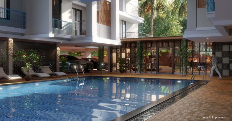2 BHK Apartment 90 Sq. Meter for Sale in Calangute, Goa
