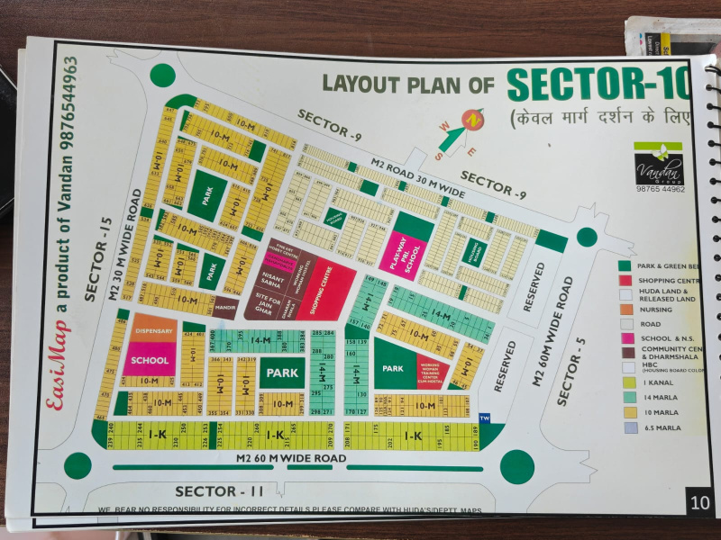  500 Sq. Yards Residential Plot for Sale in Sector 10 Panchkula