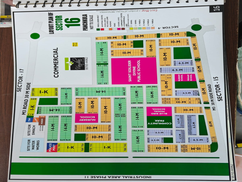  500 Sq. Yards Residential Plot for Sale in Sector 16 Panchkula