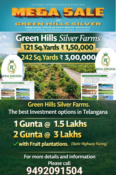  121 Sq. Yards Residential Plot for Sale in KPHB Colony, Kukatpally, Hyderabad