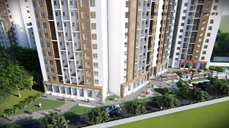  365 Sq.ft. Commercial Shop for Rent in Punawale, Pune