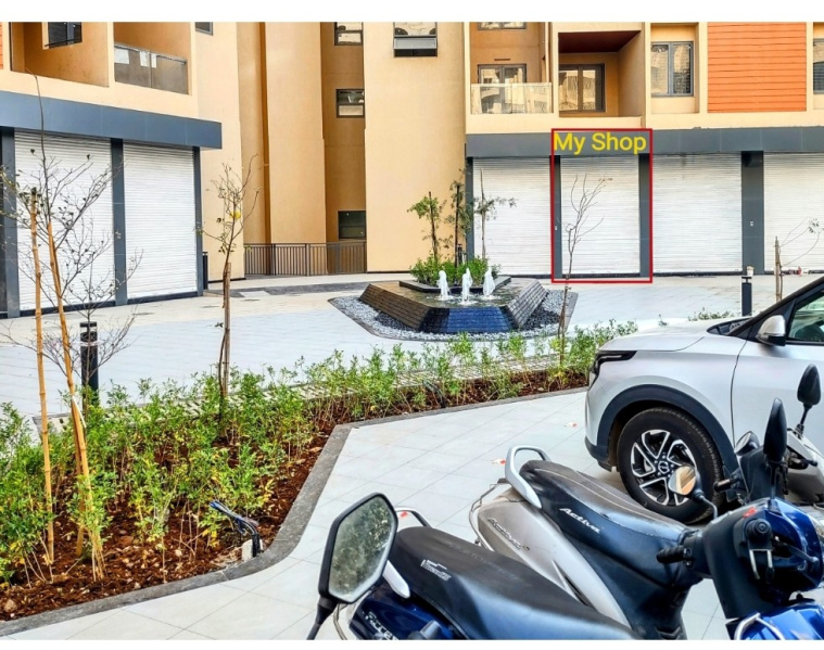  365 Sq.ft. Commercial Shop for Rent in Punawale, Pune