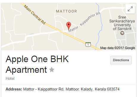 1 BHK Apartment 540 Sq.ft. for Sale in Angamali, Kochi