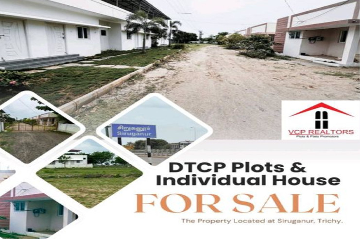  Residential Plot 1000 Sq.ft. for Sale in Siruganur, Tiruchirappalli