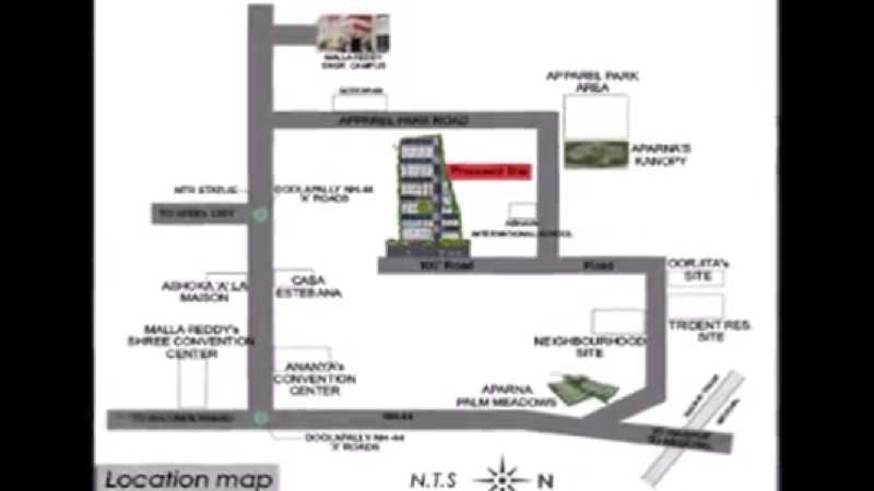 3 BHK Villa 2031 Sq.ft. for Sale in Adikmet, Hyderabad