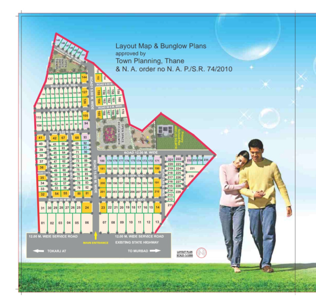  Residential Plot 1744 Sq.ft. for Sale in Karjat, Mumbai