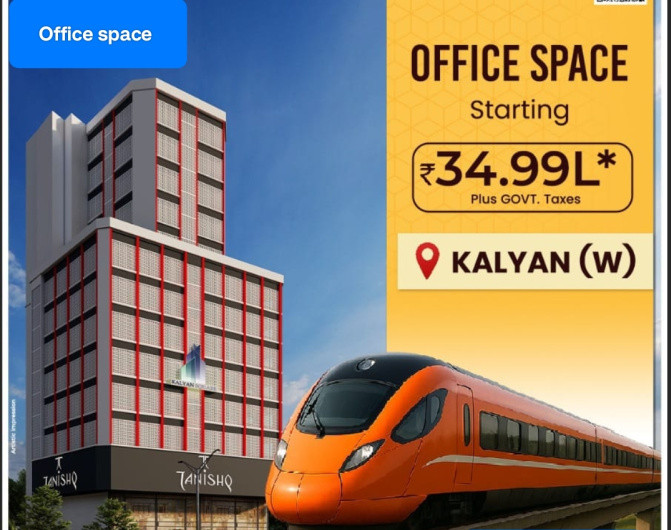  Office Space 460 Sq.ft. for Sale in Kalyan Dombivali, Thane