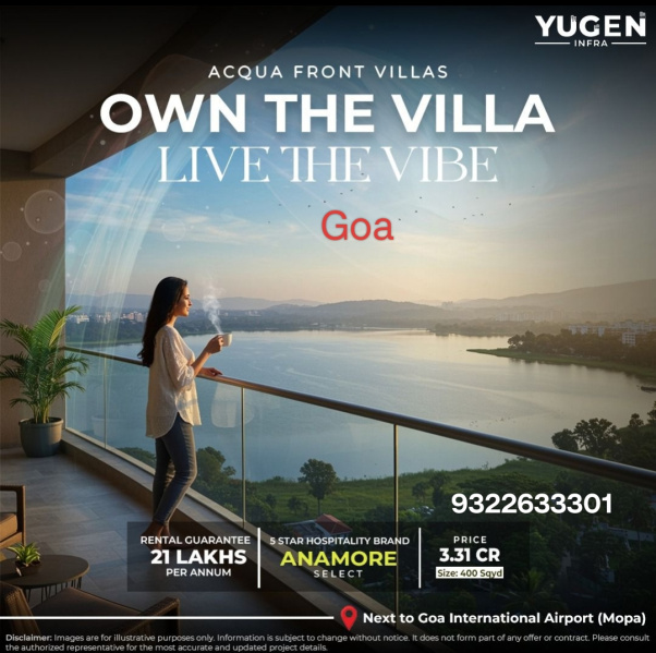 4 BHK Villa 3000 Sq.ft. for Sale in Mopa, Goa