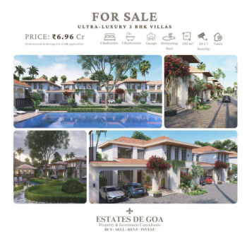 3 BHK Villa for Sale in Varca, Goa