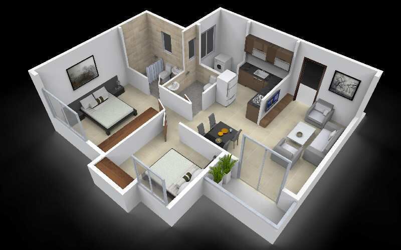 2 BHK Apartment 949 Sq.ft. for Sale in Chandapura, Bangalore