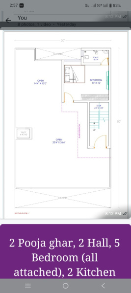 5 BHK House 3200 Sq.ft. for Sale in Bhatagaon, Raipur