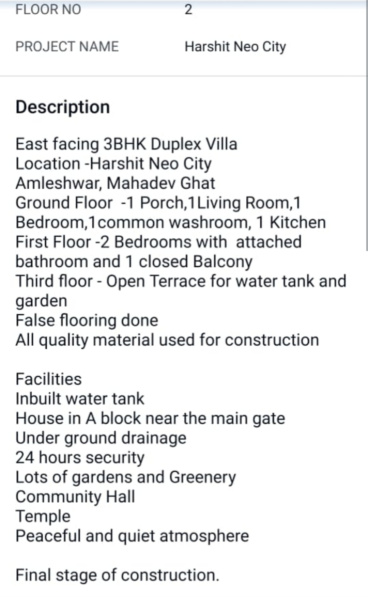 3.5 BHK House 1800 Sq.ft. for Sale in Amleshwar, Raipur