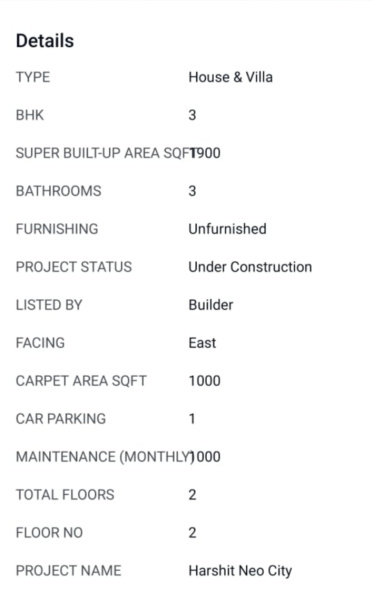 3.5 BHK House 1800 Sq.ft. for Sale in Amleshwar, Raipur
