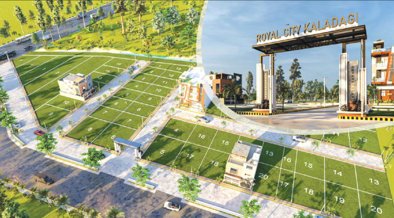  1200 Sq.ft. Residential Plot for Sale in Kaulpet, Bagalkot