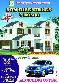  Residential Plot for Sale in Hosur, Bangalore
