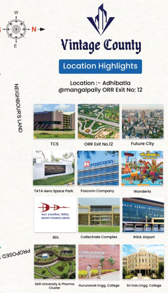  Residential Plot 167 Sq.ft. for Sale in Mangalapalli, Hyderabad