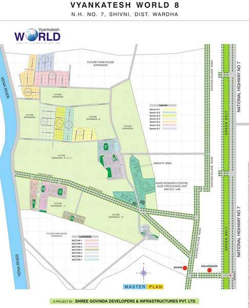  2500 Sq.ft. Residential Plot for Sale in Wardha Road, Nagpur