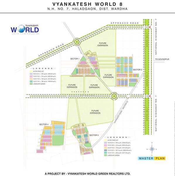 2500 Sq.ft. Residential Plot for Sale in Wardha Road, Nagpur