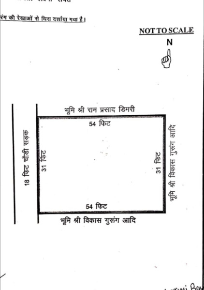  186 Sq. Yards Residential Plot for Sale in Raipur Road, Dehradun