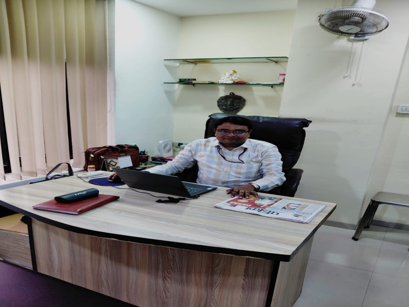  Office Space 612 Sq.ft. for Rent in Vijay Nagar, Indore