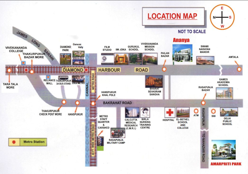  Residential Plot 2160 Sq.ft. for Sale in Joka, Kolkata