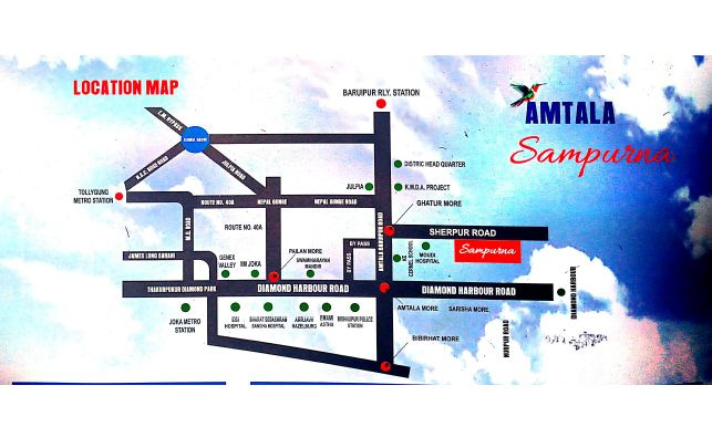 3 BHK Villa 2206 Sq.ft. for Sale in Amtala, Kolkata