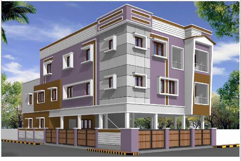3 BHK Apartment 1170 Sq.ft. for Sale in Voc Nagar,