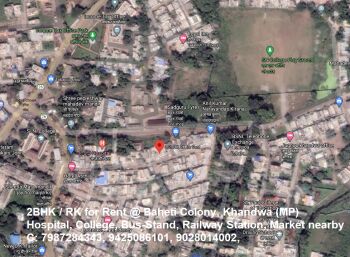 2 BHK Flat for Rent in Civil Line, Khandwa