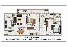 2 BHK Flat for Sale in Patiala Road, Zirakpur