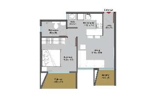 2 BHK Flat for Sale in Akshaya Nagar, Begur Road, Bangalore
