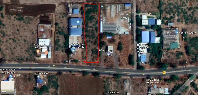 Commercial Land 34125 Sq.ft. for Sale in Kalasapur, Gadag