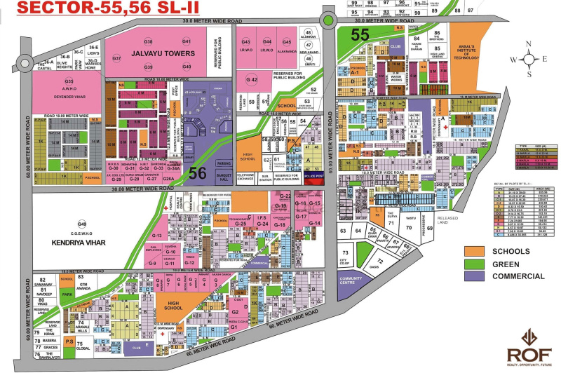  Residential Plot 60 Sq. Yards for Sale in Sushant Lok Phase II, Gurgaon
