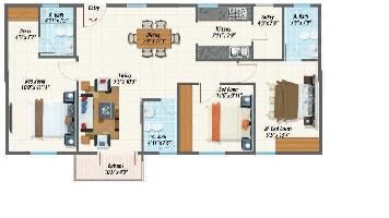 3 BHK Flat for Sale in Sarjapur Attibele Road, Bangalore