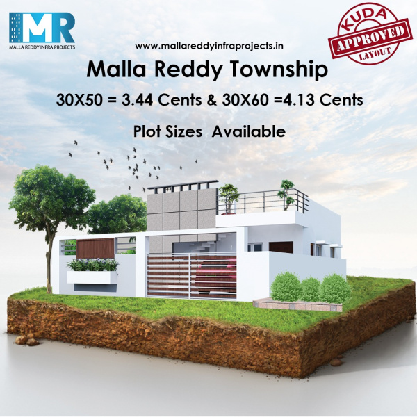  1500 Sq.ft. Residential Plot for Sale in B Thandrapadu, Kurnool