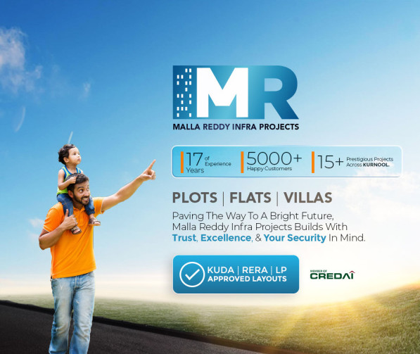  Residential Plot 1500 Sq.ft. for Sale in B Thandrapadu, Kurnool